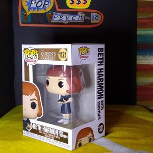 Beth Harmon Trophies Queen's Gambit Funko Pop 1121 NIB